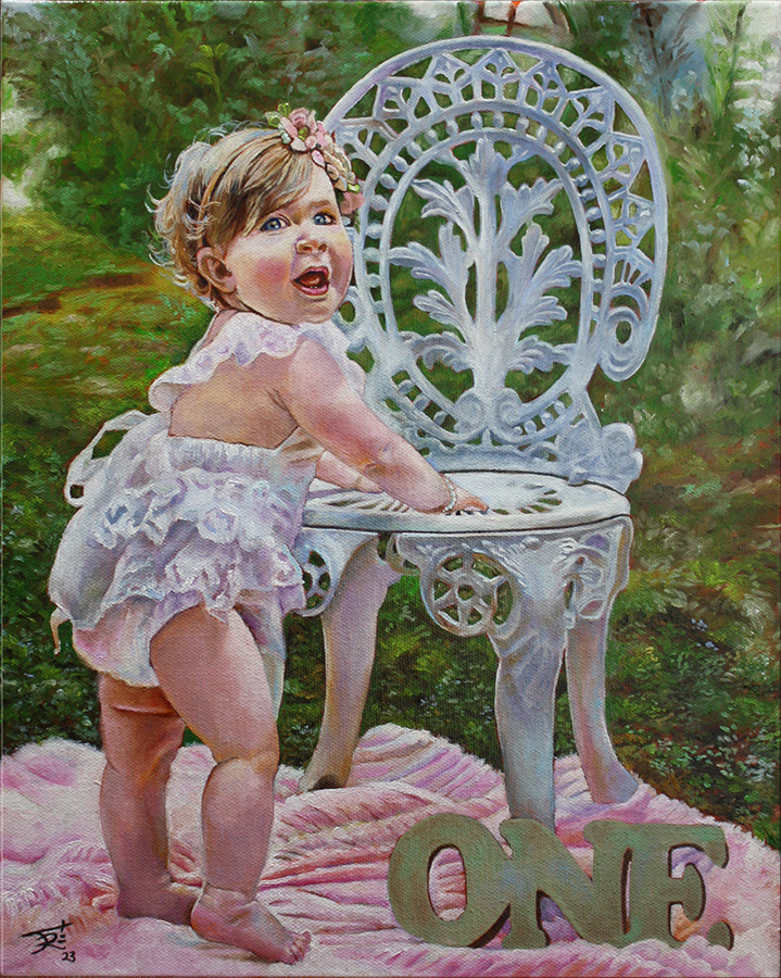 Granddaughter 1 - Commission - SOLD