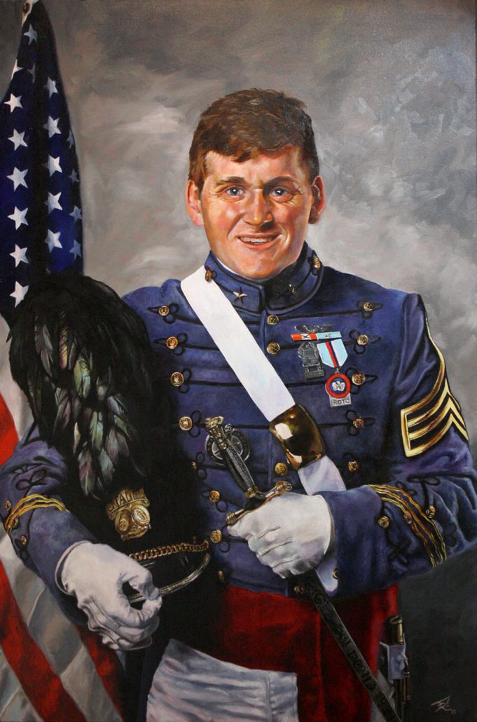 Charles Portrait 23x36 Oil Painting - SOLD